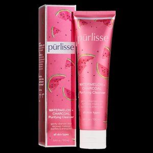 Purlisse Watermelon + Charcoal Purifying Cleanser